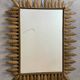 Rectangular sun mirror from the 1950s Italy