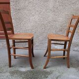 Pair of wooden chairs from the 1920s