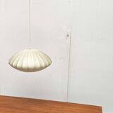 Mid-century modern Cocoon pendant lamp by Friedel Wauer for Goldkant Leuchten, Germany, 1960s.