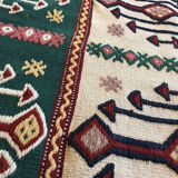 Coureur Kilim fait à la main 267x81cm