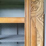 Restored Art Deco library cabinet
