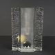 Set of 3 solifleur block vases walther glas 60s 70s op art arrangement vase