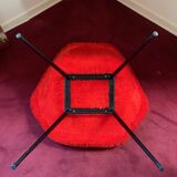 pair of Moumoute armchairs from the 50s