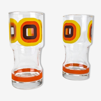 70's psychedelic glass duo