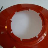 ARTEMIDE 1980 oval design wall light by Patrick Jouin orange/white 1