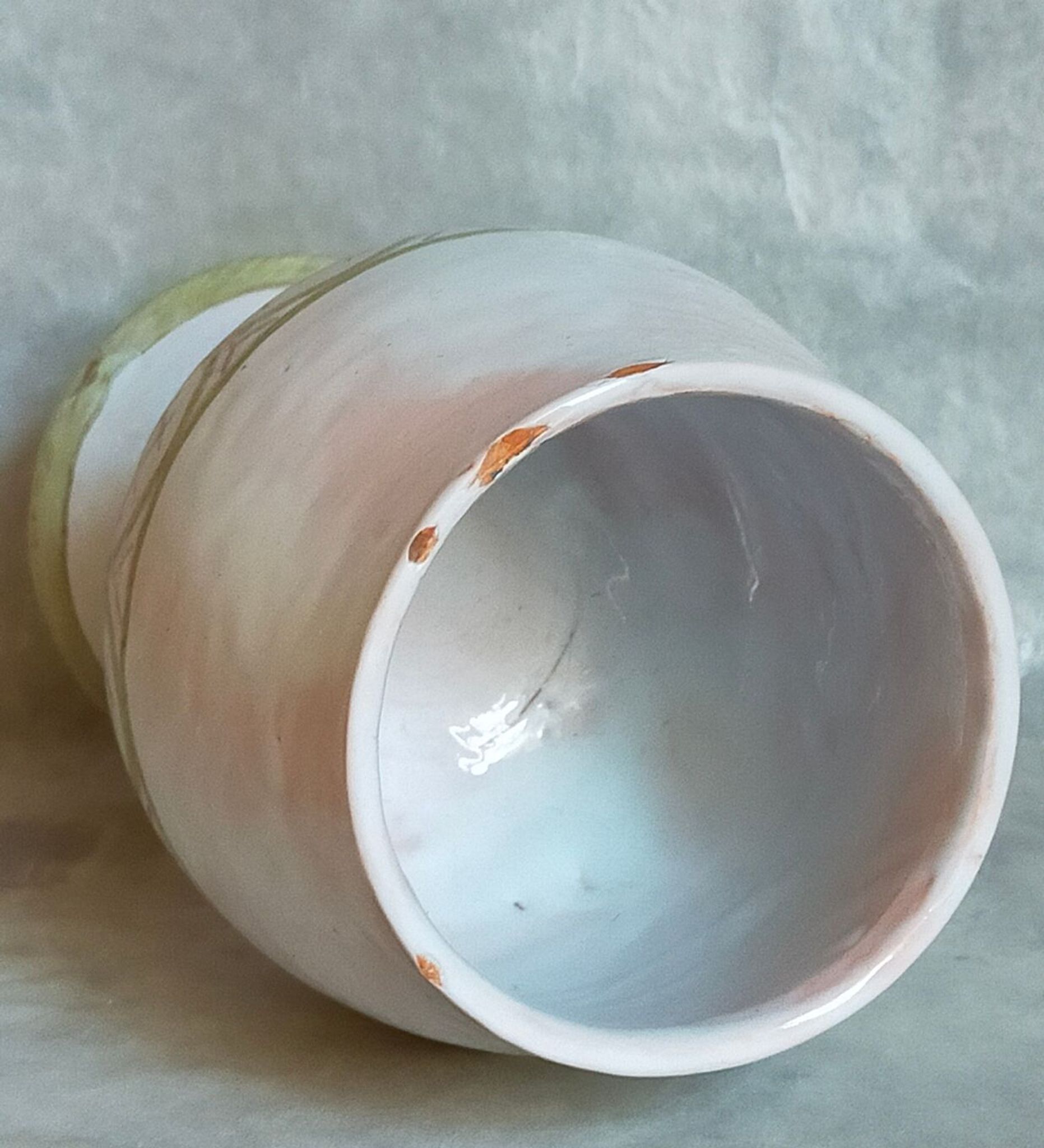 Ceramic vase of Cécile Midas vintage 50s