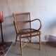 Vintage rattan armchair