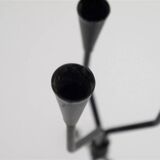 Scandinavian metal candle holder 1970