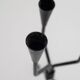 Scandinavian metal candle holder 1970