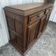 Country-style sideboard in solid oak – 18th century