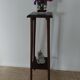 high wooden stool