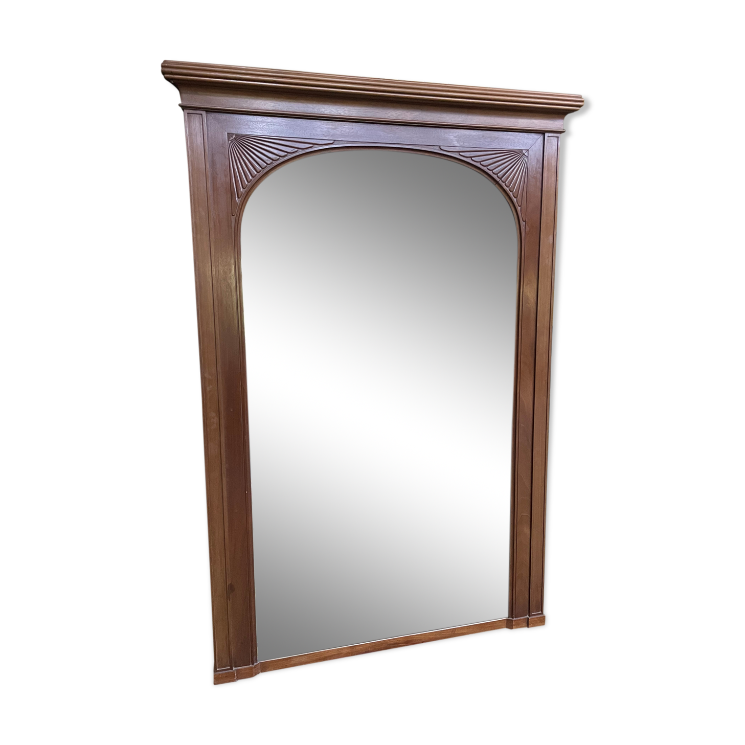 Walnut mirror Art Deco era