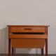 Pair of bedside tables "pelicans" in teak, norwegian 1960s