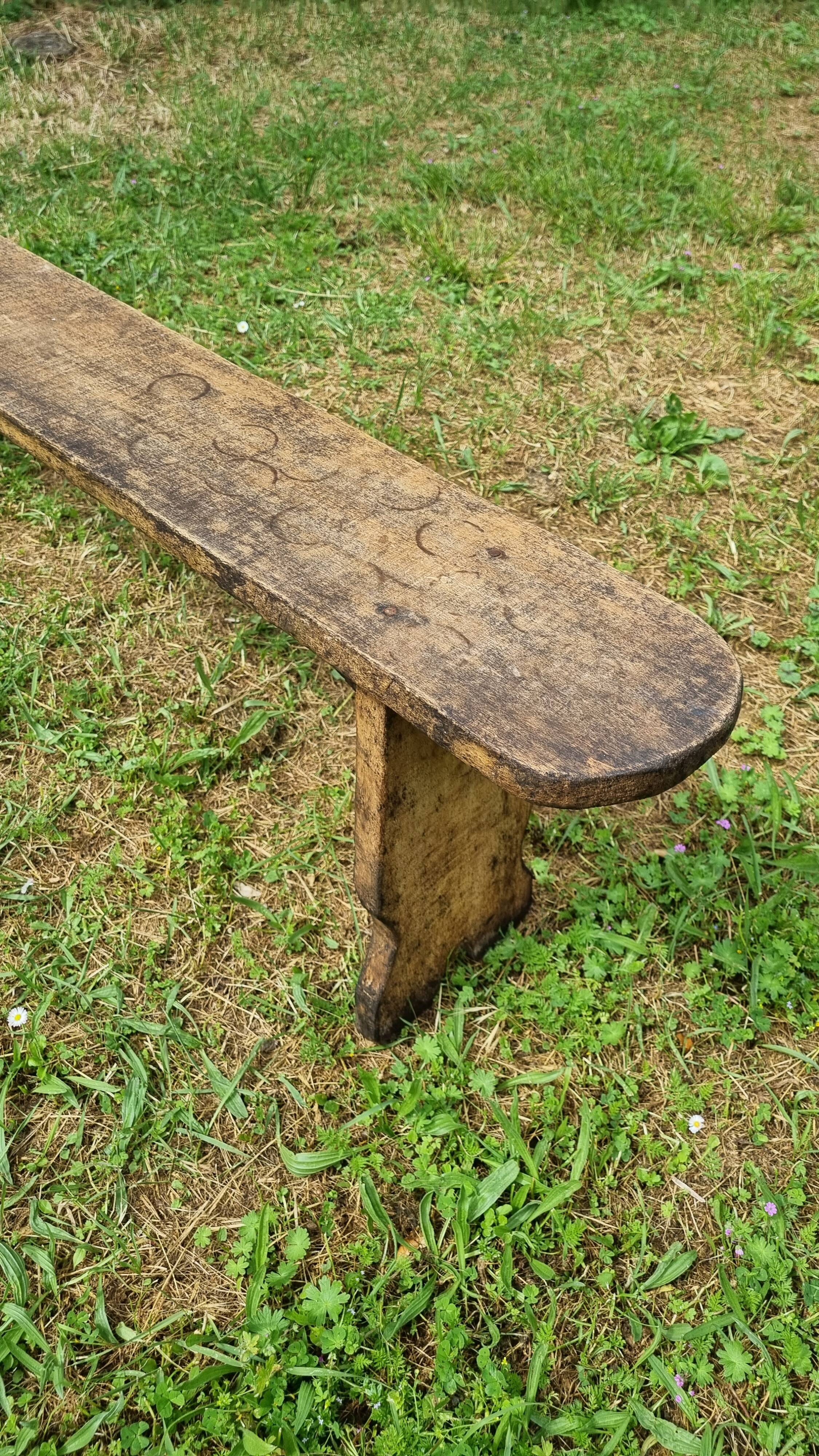 Vintage farmhouse bench