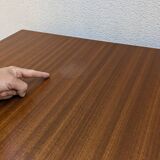 Marcel Gascoin modernist dining table + extension 1950