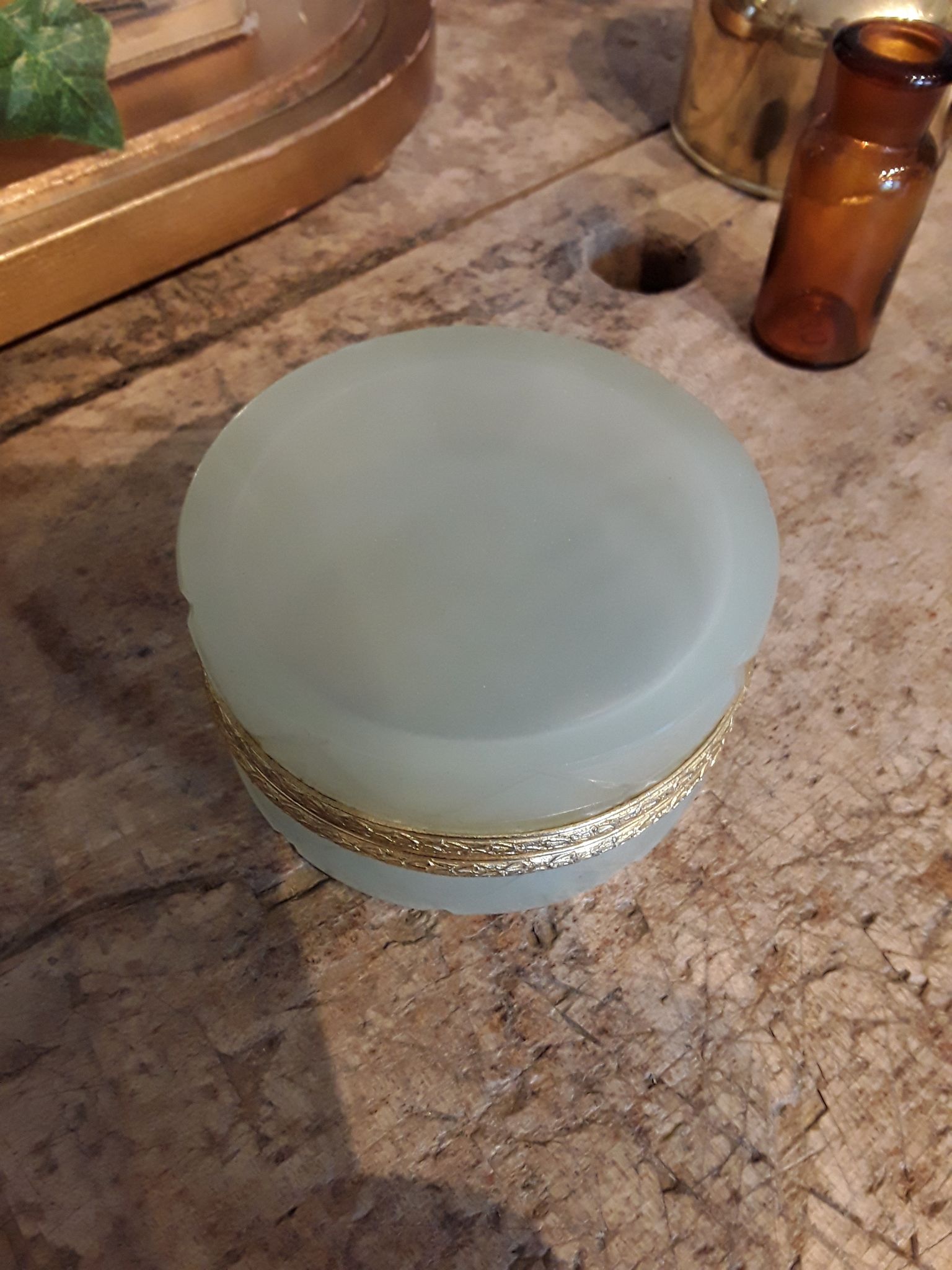 Boîte opaline Murano