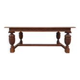 Table style Renaissance en chêne