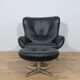 Armchair ML 214 with Ottoman by Illum Wikkelsø for Mikael Laursen 1960s