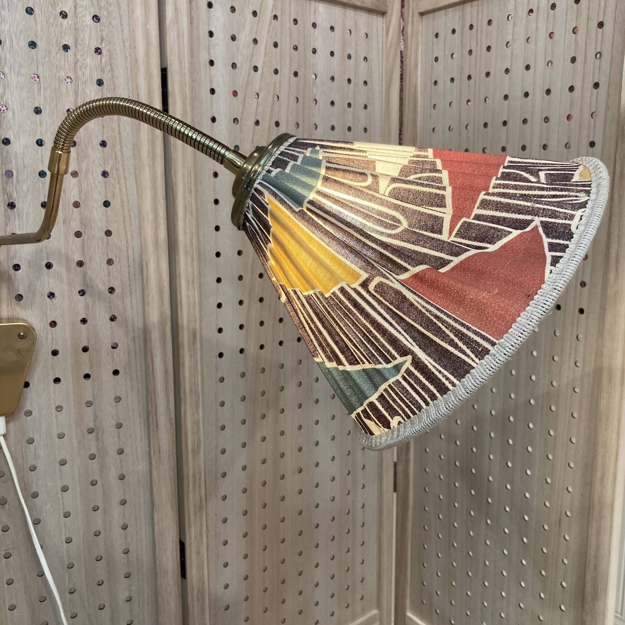 Grande applique modulable design scandinave 1950.