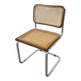 Vintage Cesca Cane Chair: 1970s Italian Mid-Century Modern Dining Office Ch
