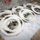 Set of 6 dessert plates Sarreguemines model Obernai
