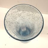 VAse en verre bullé
