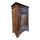 Rustic French pine wardrobe, 19th century