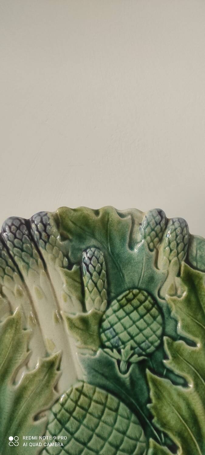 Grande Assiette Asperge et Artichaut