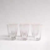 Set of 6 vintage mouth-blown