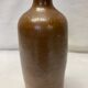 Vintage brown stoneware bottle