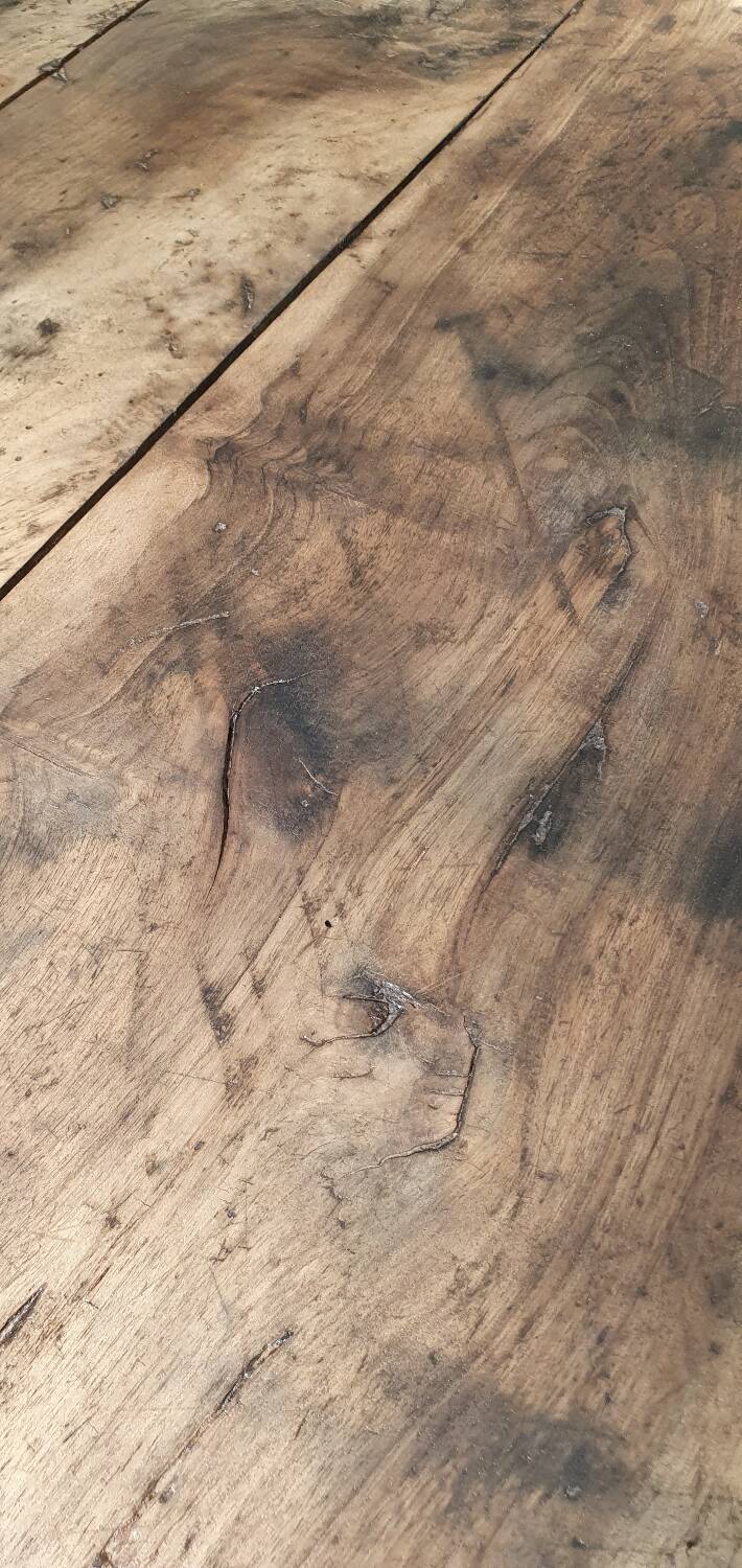 Antique farmhouse table