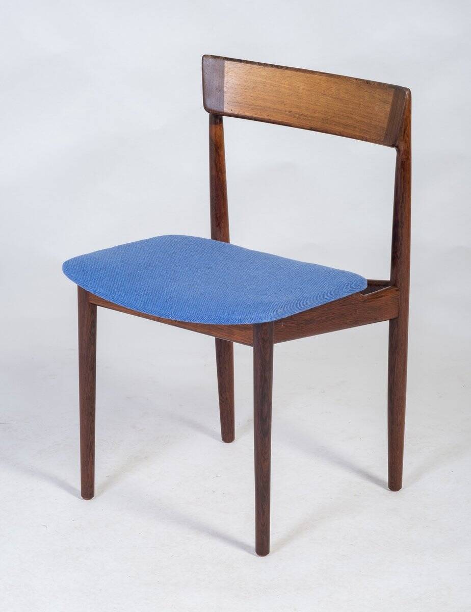 Dining Room Chairs Model 39 in Rosewood by Henry Rosengren Hansen for Brande Møbelindustri, 1960s, Set of 6