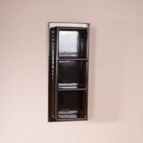 3-compartment plastic shelf module