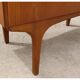 Secrétaire scandinave en teck années 60
