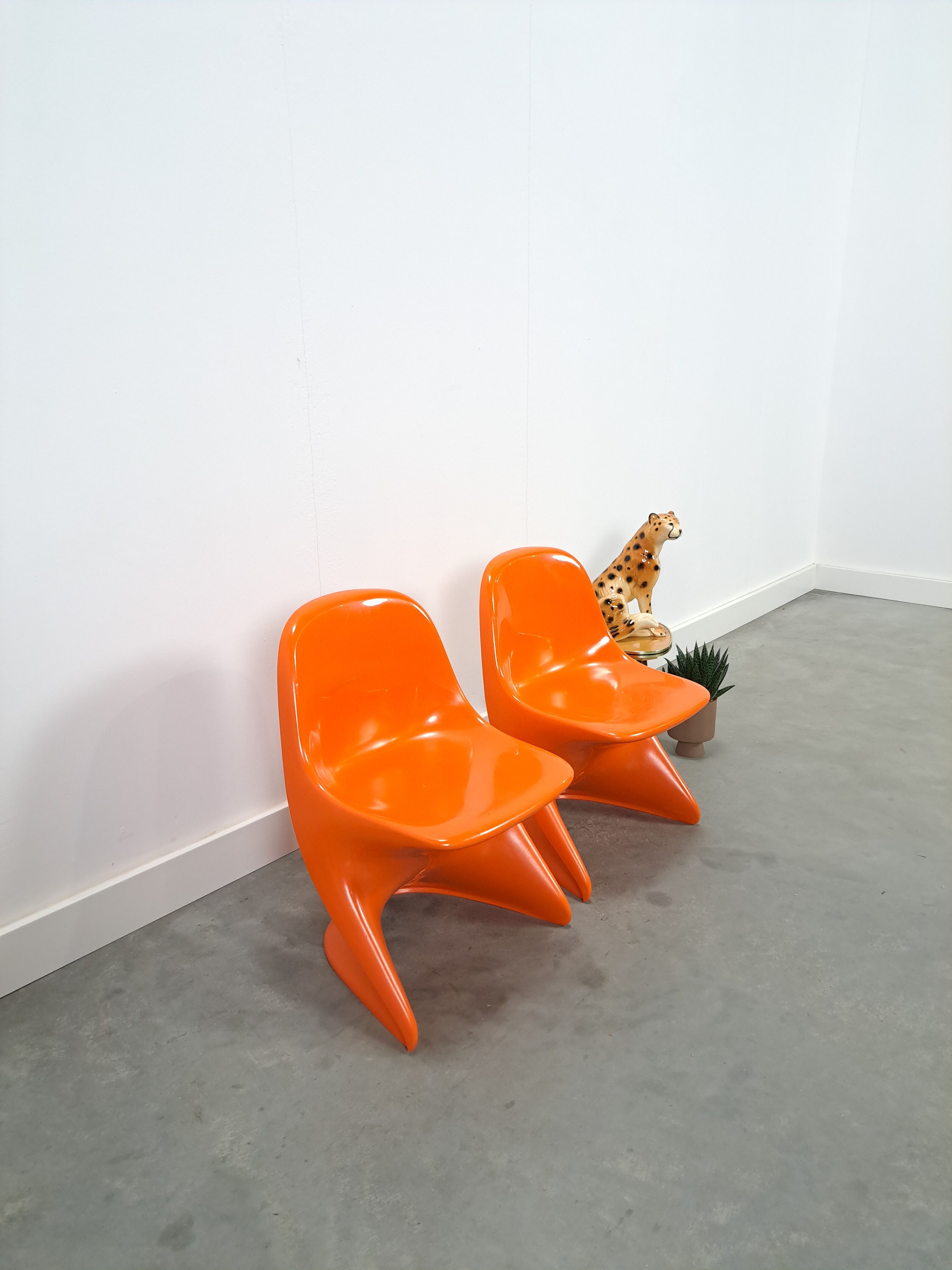 Casala, Casalino high chair 1972 orange