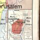 Ancienne carte scolaire Vidal-Lablache 23, 1940, T52 - Orient Palestine
