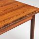 Niels Otto Moller large extendable dining table rosewood Denmark 1960