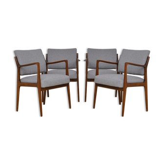 Set of four Scandinavian chairs, 1960s