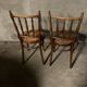Mundes set of two thonet chairs by david fisher art deco