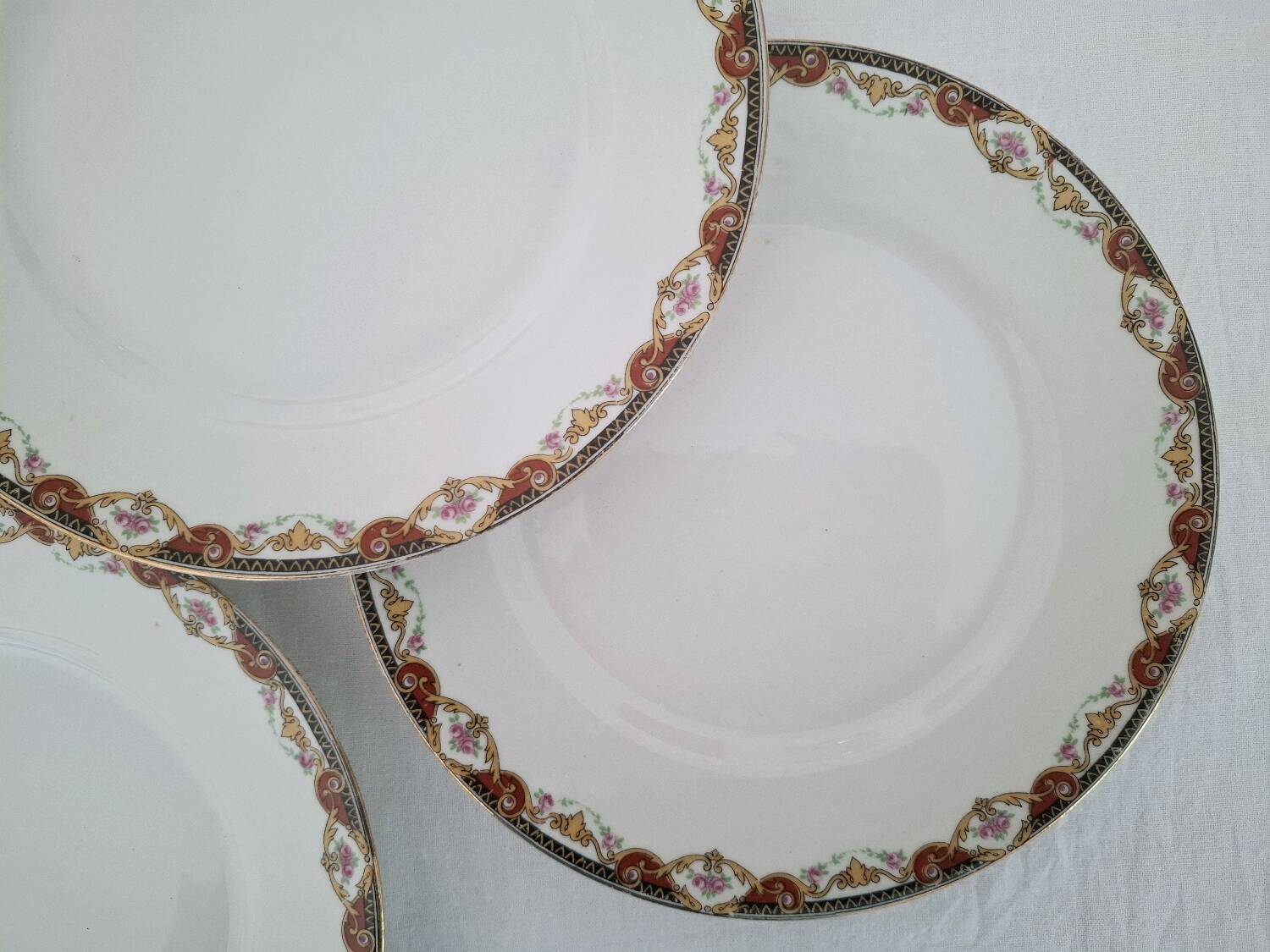 Limoges Porcelain Dessert Plates