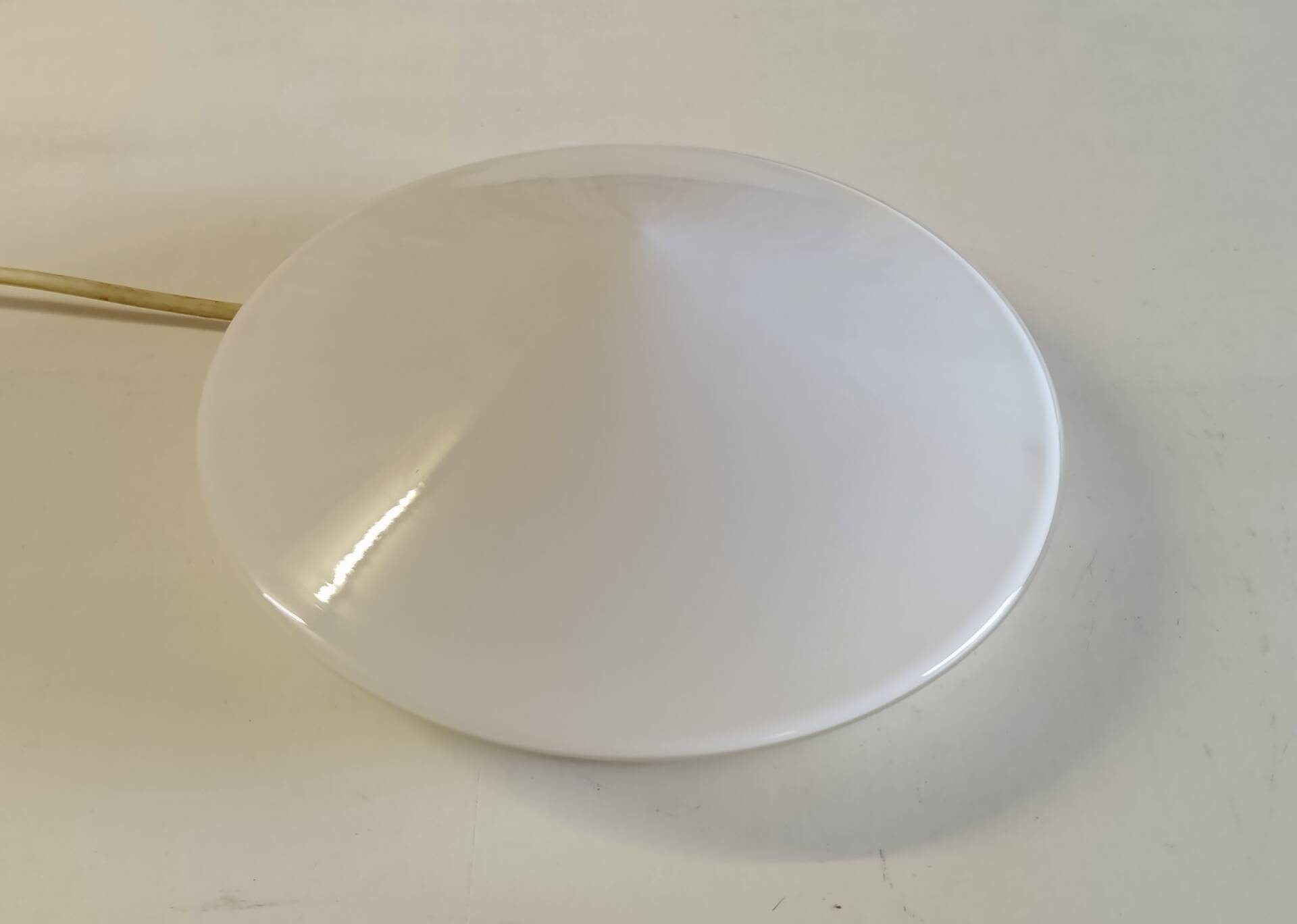 Ceiling light or conical opaline globe wall light - 80s/90s