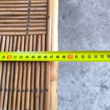 Vintage rattan coffee table