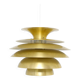 Golden lamp, Denmark 1970s