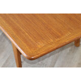 Scandinavian teak coffee table, 1960