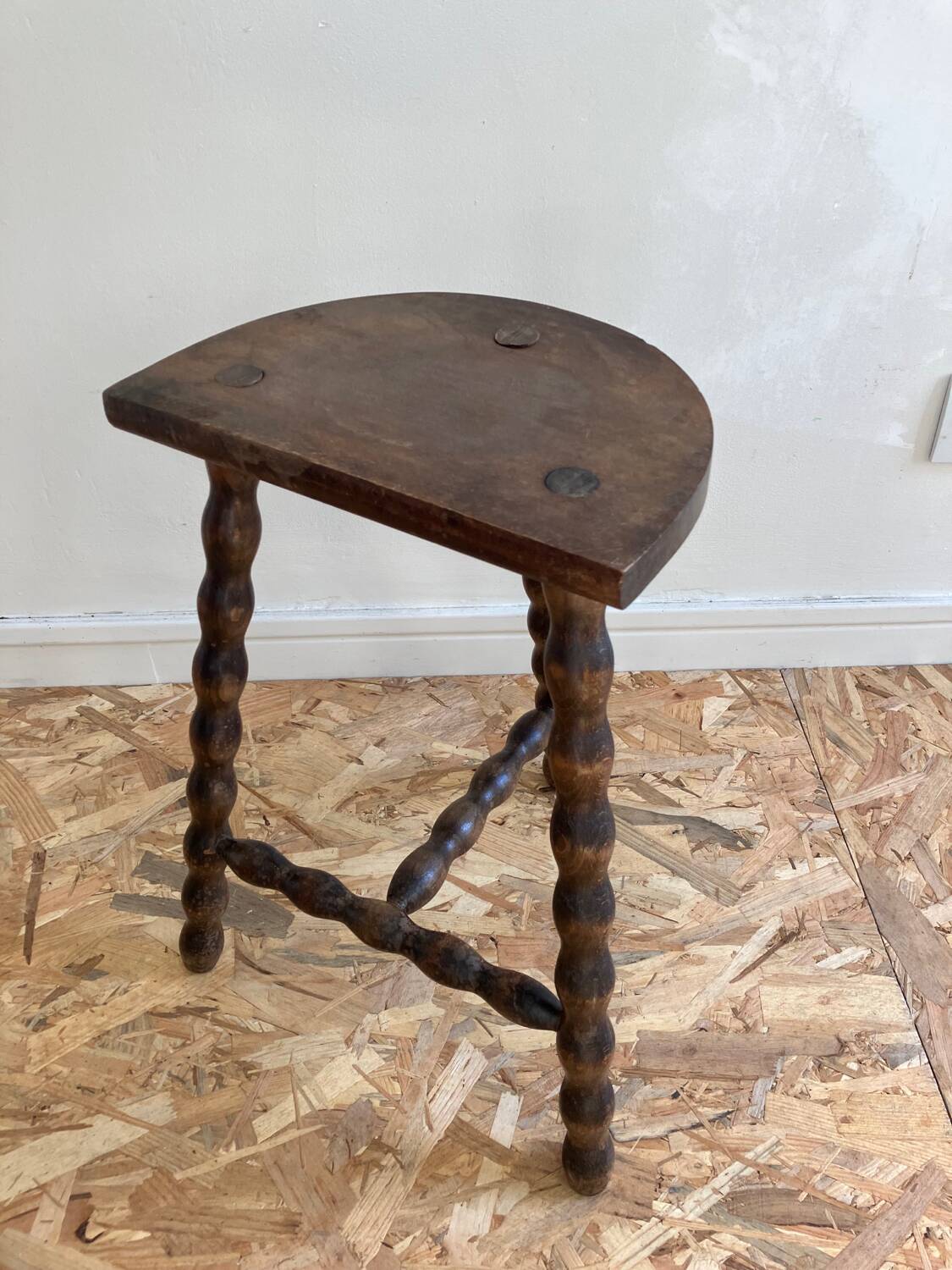 Vintage tripod stool