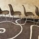 Lot de 4 chaises Helmut Starke année 1970