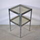 Table d'appoint inox 1980