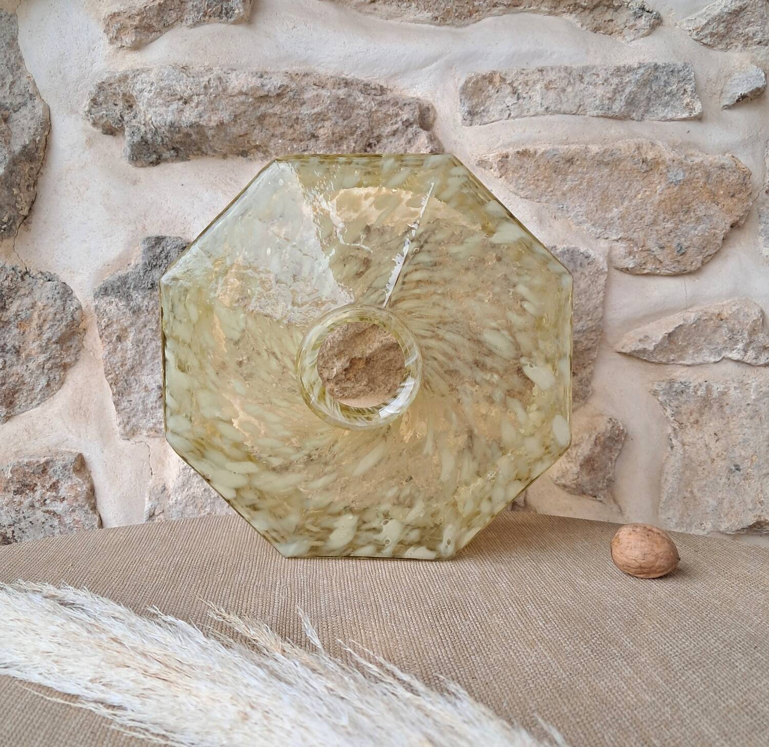 Clichy glass lampshade