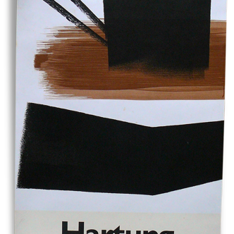 Affiche Hans Hartung Mourlot Paris