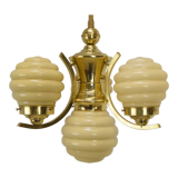 Art deco chandelier Czechoslovakia 1930's